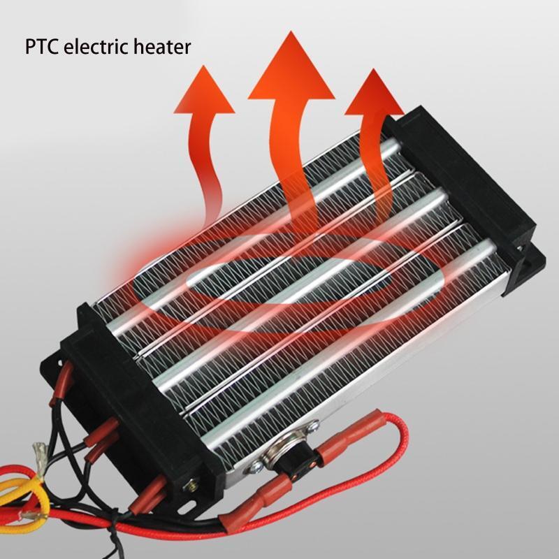 110V 1000w PTC Heating Element Insulated Ceramic Air Heater Electric Fan Heater