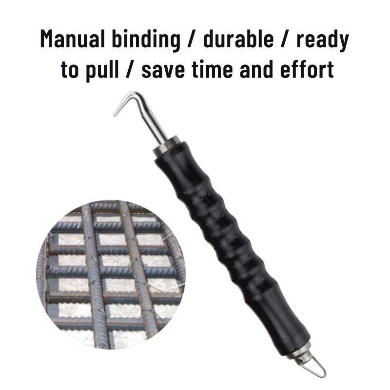 2 Pcs Rebar Wire Twister Rebar Wire Twisting Fence Pull Tie Steel Bar Tying Tool