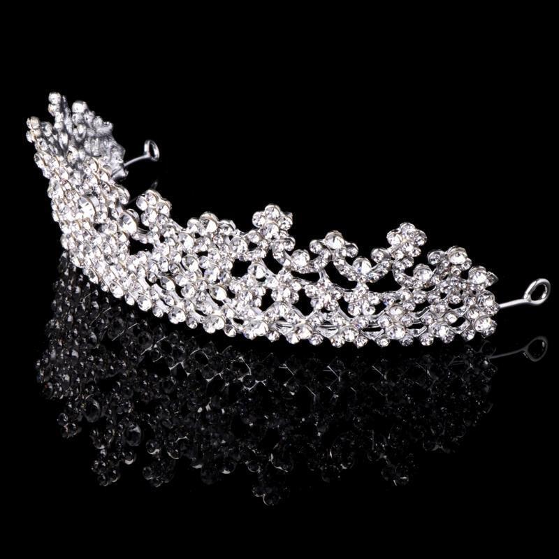 Wedding Bridal Rhinestone Hair Headband Crown Tiara Prom Pageant Engagement Gift