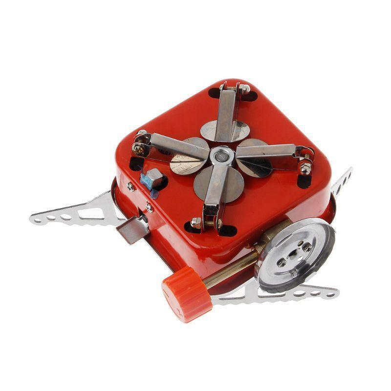 Mini Camping Stove Folding Outdoor Gas Stove Portable Picnic Split Cooker Burner
