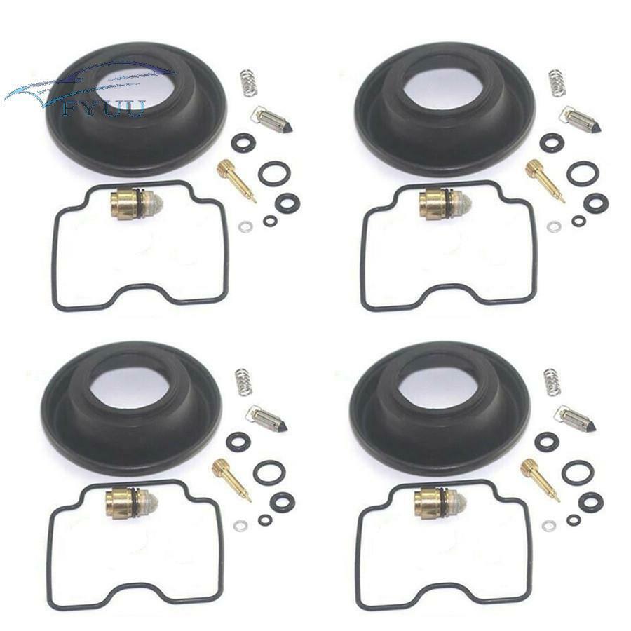4set Motorcycle Carburetor Repair Kit W/Plunger Diaphragm For Bandit1200 GSF1200