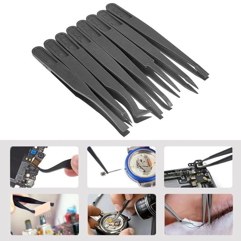 Carbon Friber Tweezers Craft Tweezers Jewelry Tweezers Industrial Tweezers