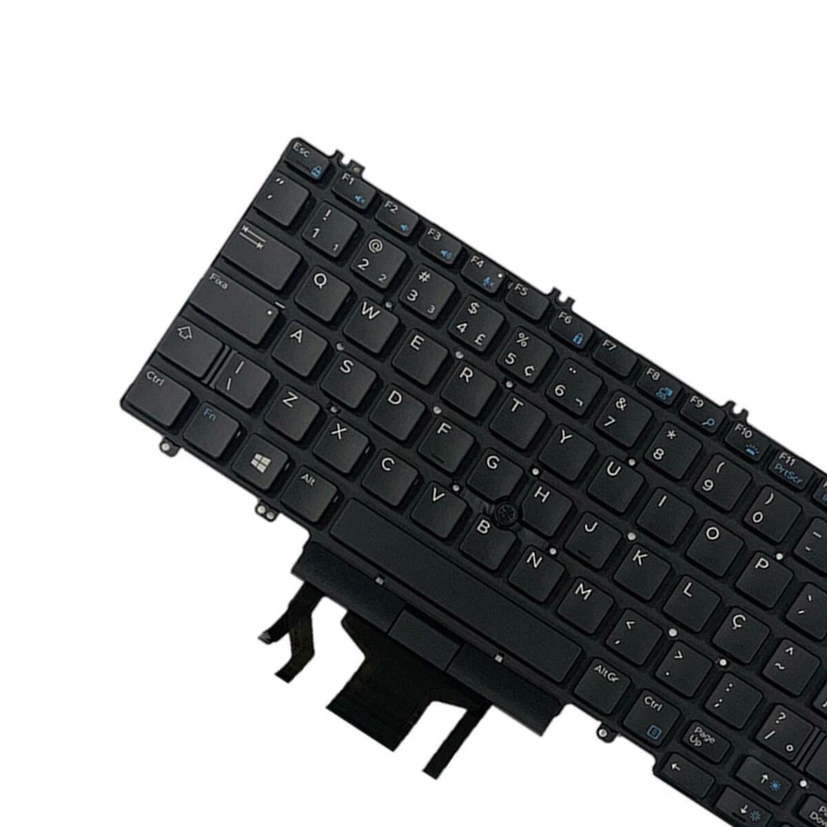 Laptop Keyboard Brazilian Layout w/ Backlit for  7530 7730
