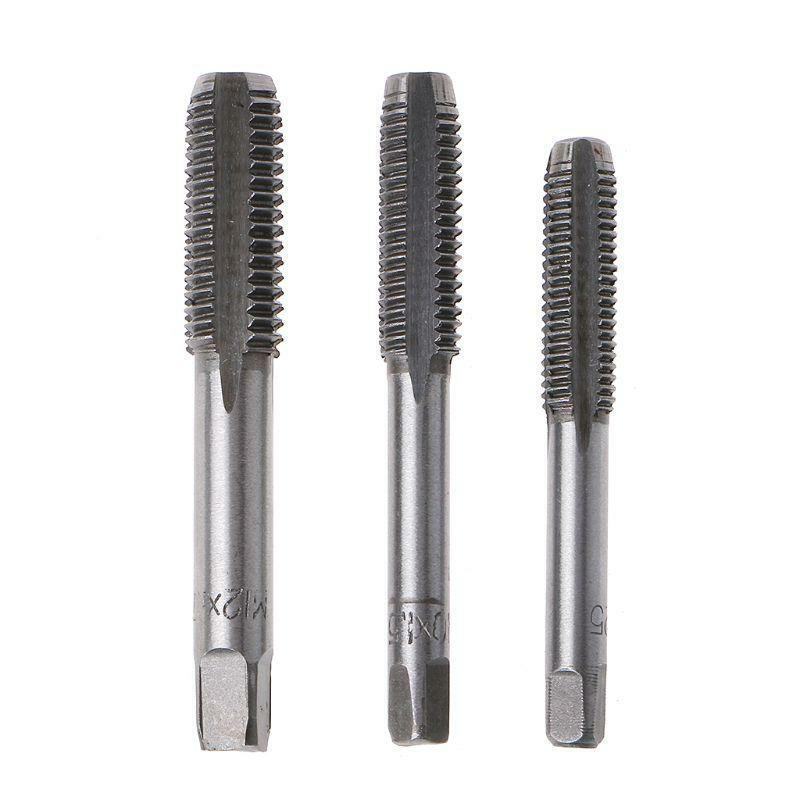 20 Pcs Tap Die Set Metric Hand Threading Tool Tungsten Carbide Screw Thread