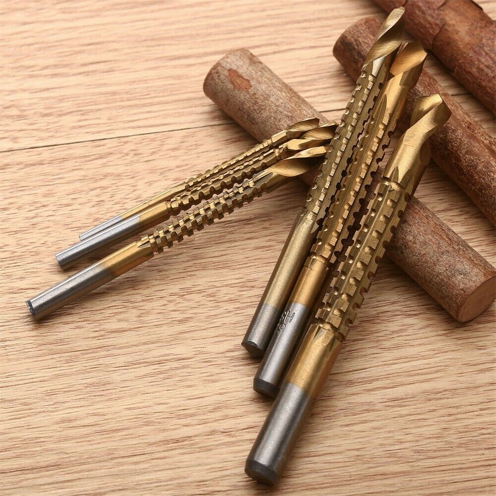 3/4/5/6/6.5/8mm HSS Drill & Saw Bit Set Cutting Metal Plastic Wood Rotary Tool