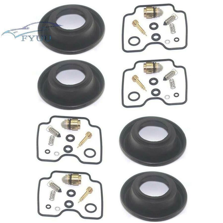 4set Motorcycle Carburetor Repair Kit W/Plunger Diaphragm For Bandit1200 GSF1200