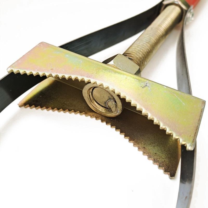 Durable 45 # Steel Adjustable 80-140mm Diameter  Oil Filter Wrench  for Pipes