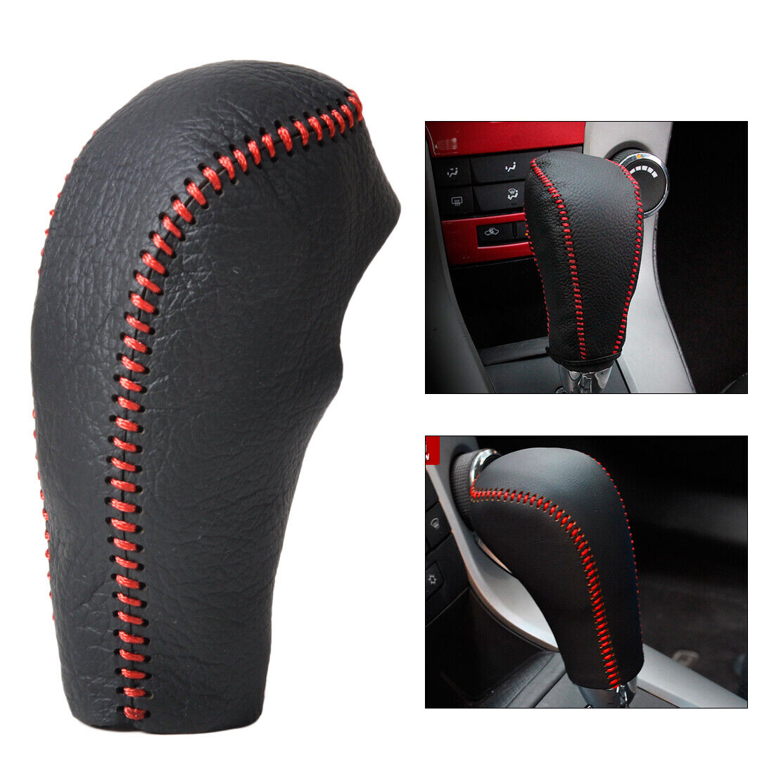 Leather Automatic Gear Shift Knob Cover fit for Chevrolet Holden Cruze 09-15 Li