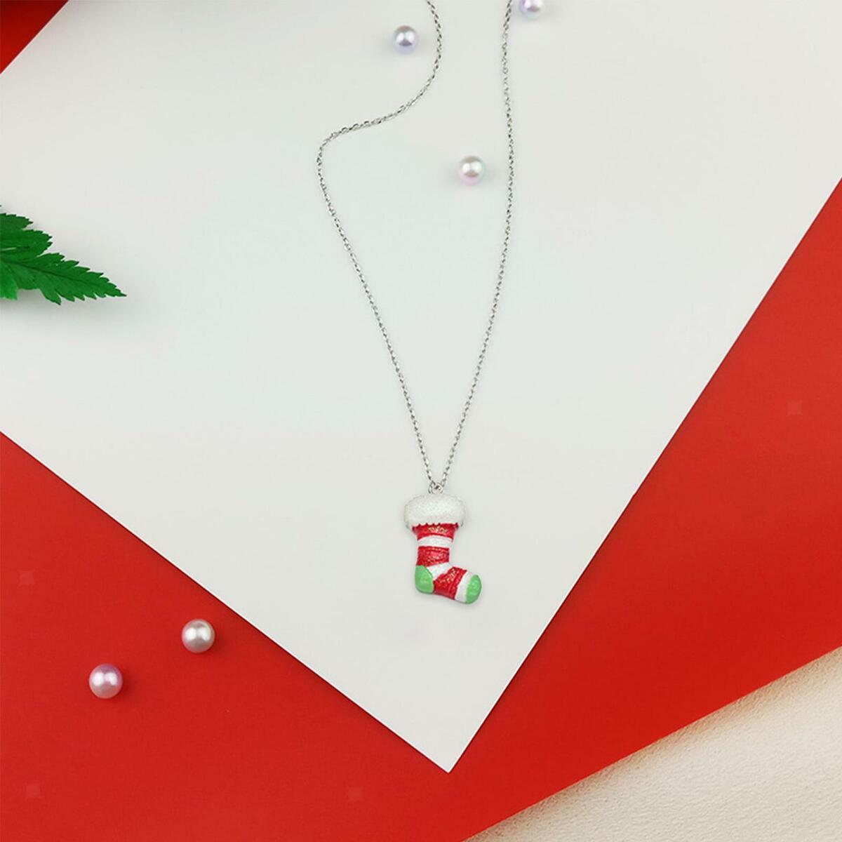 20pcs  Charms Christmas Pendants for Jewelry Making Craft Accessories