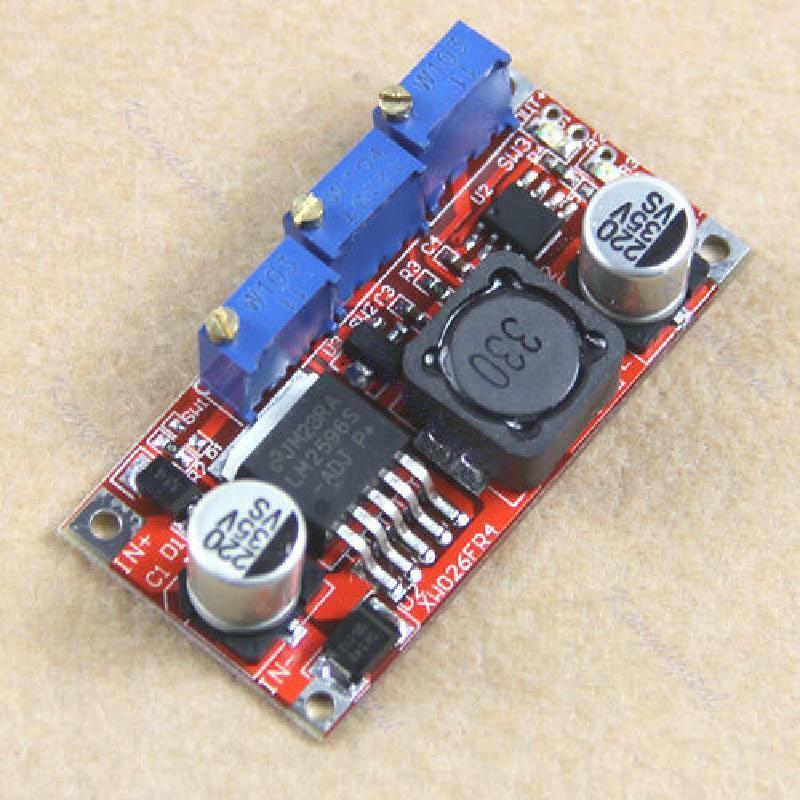 New DC-DC LM2596 Step Down Adjustable CC/CV Power Supply LED Driver Module