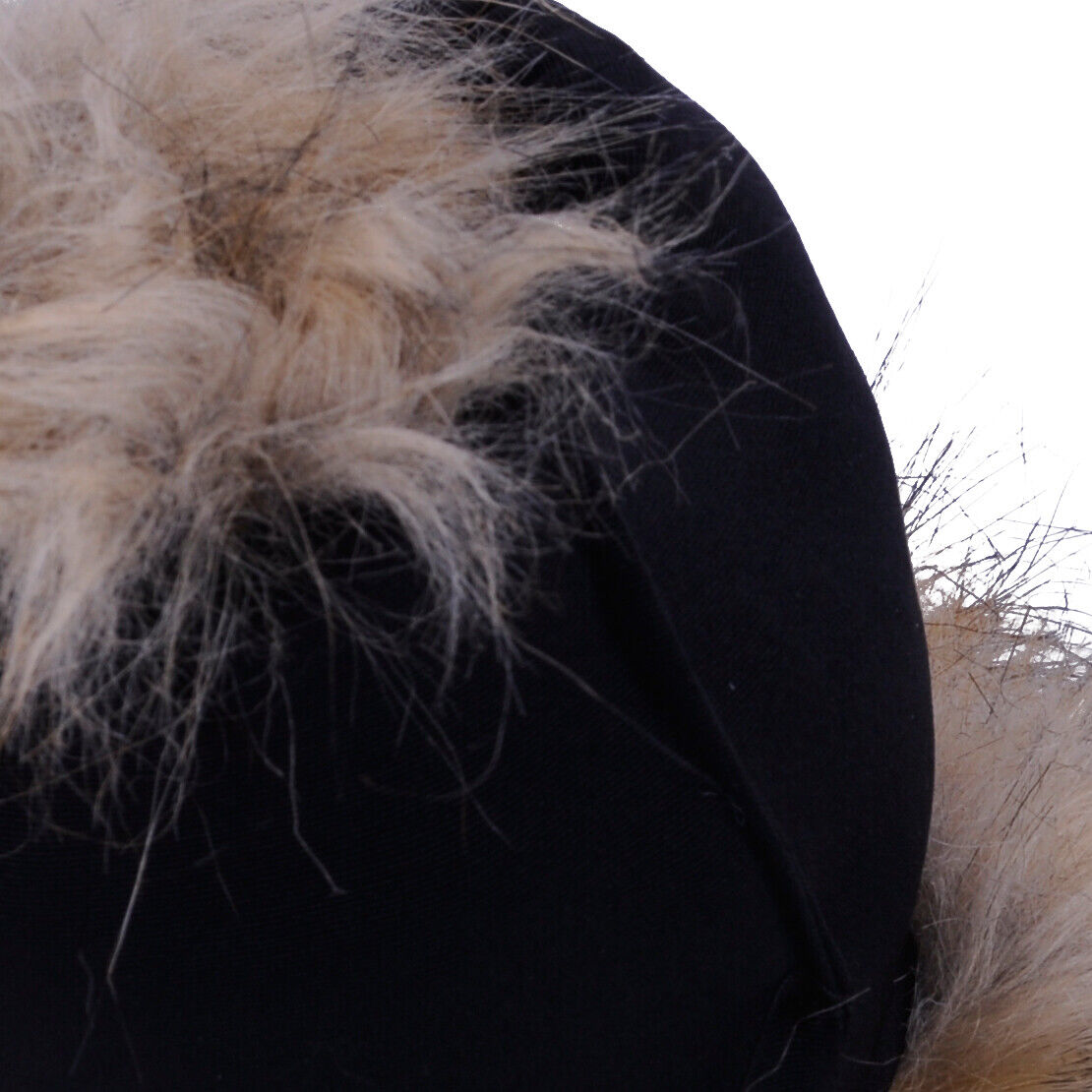 Pair Women Faux Fur Wrist Cuff Band Winter Warm Wristbands Sleeve Gloves Li