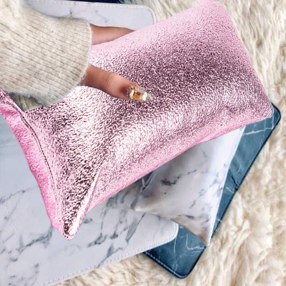 Nail Art Pillow PU Leather Hand Rest Cushion with Pad for Manicure (Pink)