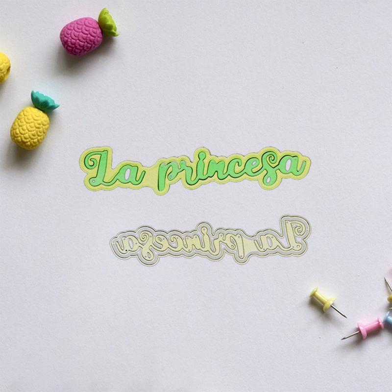 Abstract Letters Metal Cutting Dies Stencil Scrapbooking DIY Album Stamp