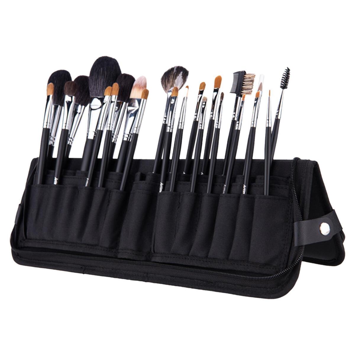 Cosmetic Case Stand up Travel Size Carrying Bag Portable for Women Girls