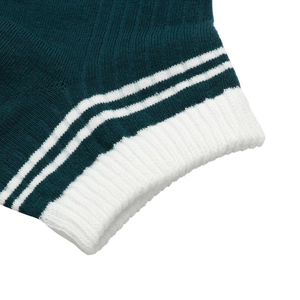 Cotton Absorb Sweat Sports Stockings Boat Socks Striped Clothing Accesories