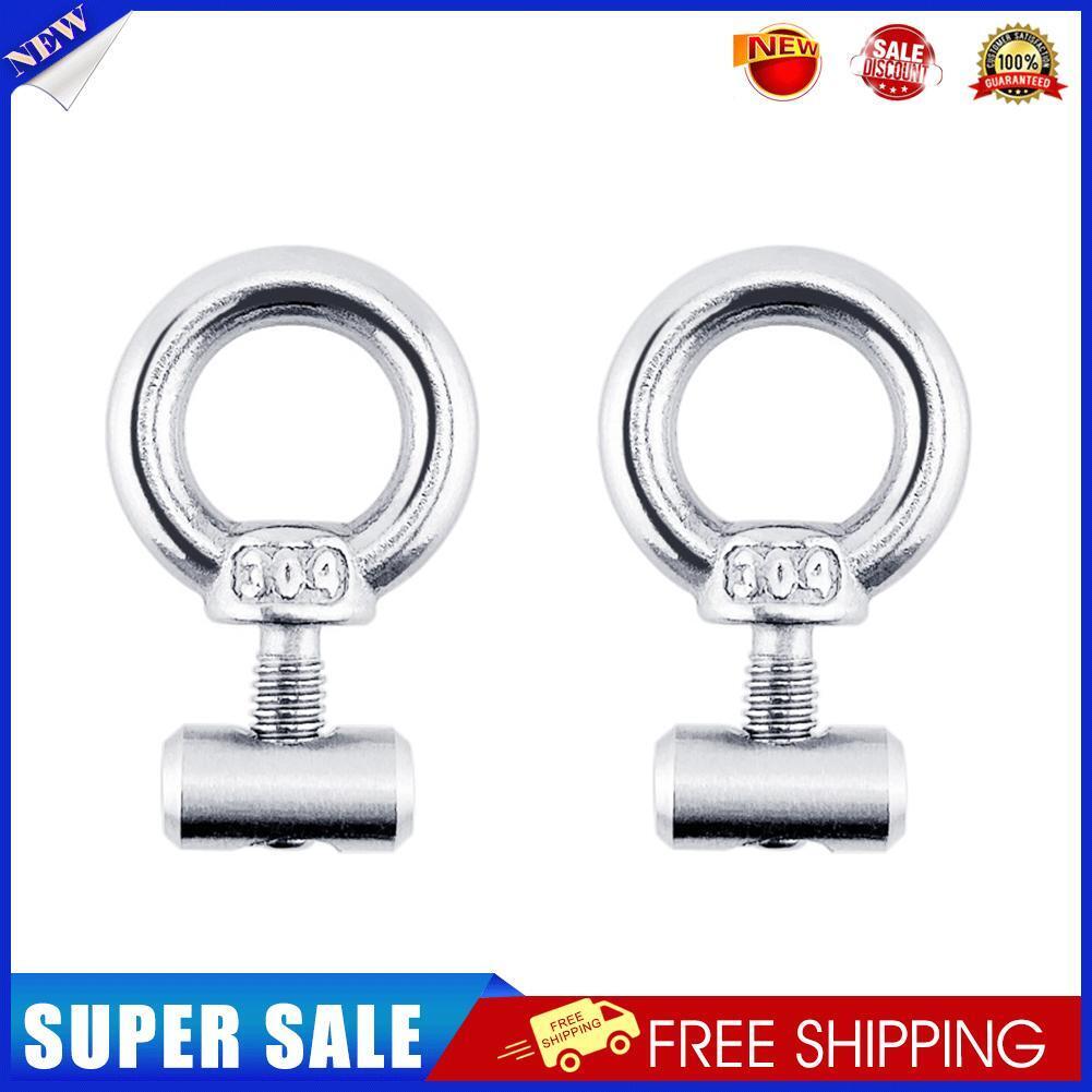 2pcs Lifting Eye Nut Fastener Eyelet Rail Track Screws for Camper Awning