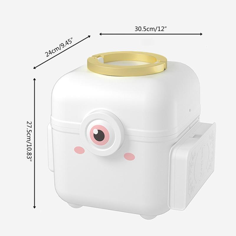 Locked Medicine Box Portable Medicine Storage box Family Medicine Organizer Box