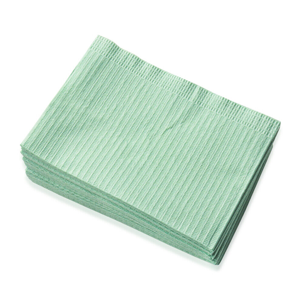 125pcs Disposable Tattoo Table Cloth Anti-Oil Sanitary Bed Sheet (Green)