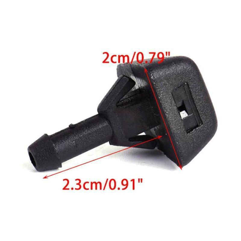 For -Volvo S40 S80 XC90 C70 Windshield Wiper Washer Nozzle Spray Jet 30655605 2x