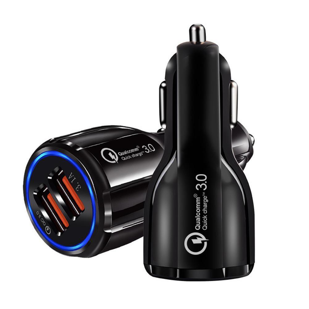 Quick Charge QC 3.0 USB Car Charger 3.1A Fast Charging Charger Adapter