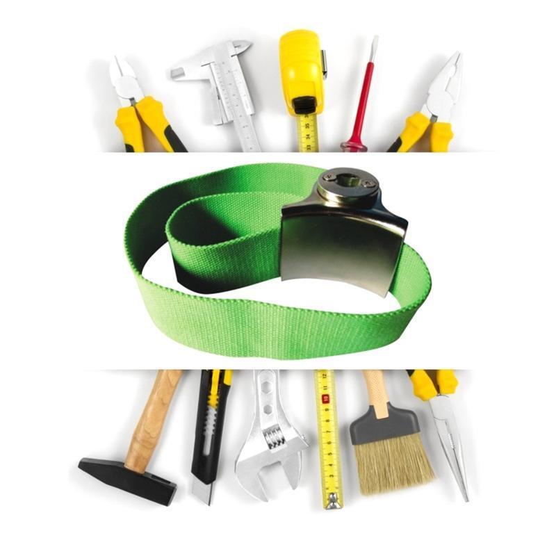 Truck Car Oil Filter Wrench Adjustable Canvas Belt Oil Filter Wrench Remover
