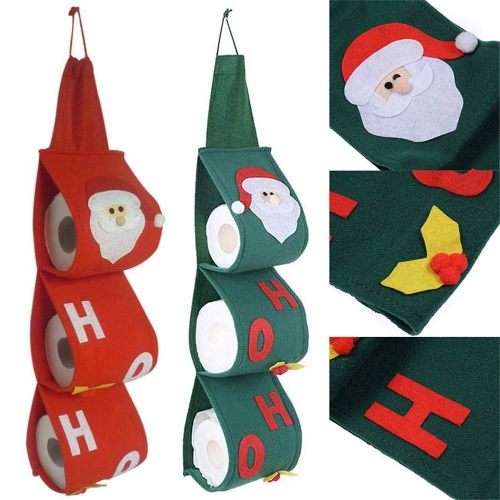 Towel Toilet Roll Holder Tissue Paper Organizer Storage Bag Toilet Paper Covers