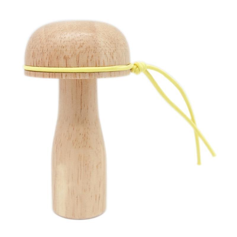 Wooden Darning Tool Set Mushroom Patchwork Utensile for Mending Clothes & Socks