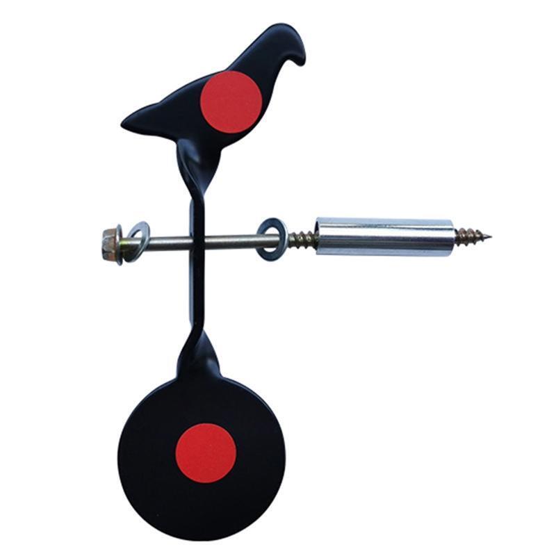 Stainless Steel Target- Bullseye Bird-shaped Outdoor Use, Paintball Training