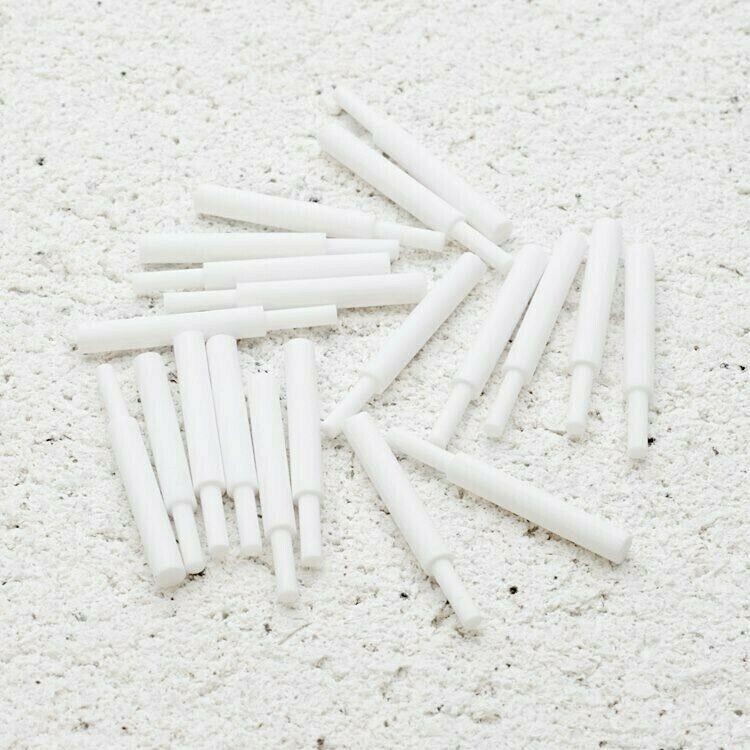 20PCS Ceramic Pins For Honeycomb Ceramic Soldering Blocks