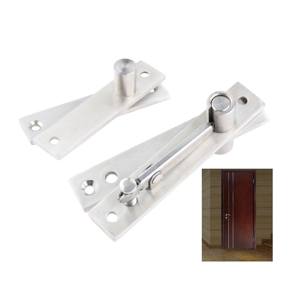 Steel Revolving Door Hinge Heavy Duty Door Top Bottom Pivot Hinge Hardware 1 Set