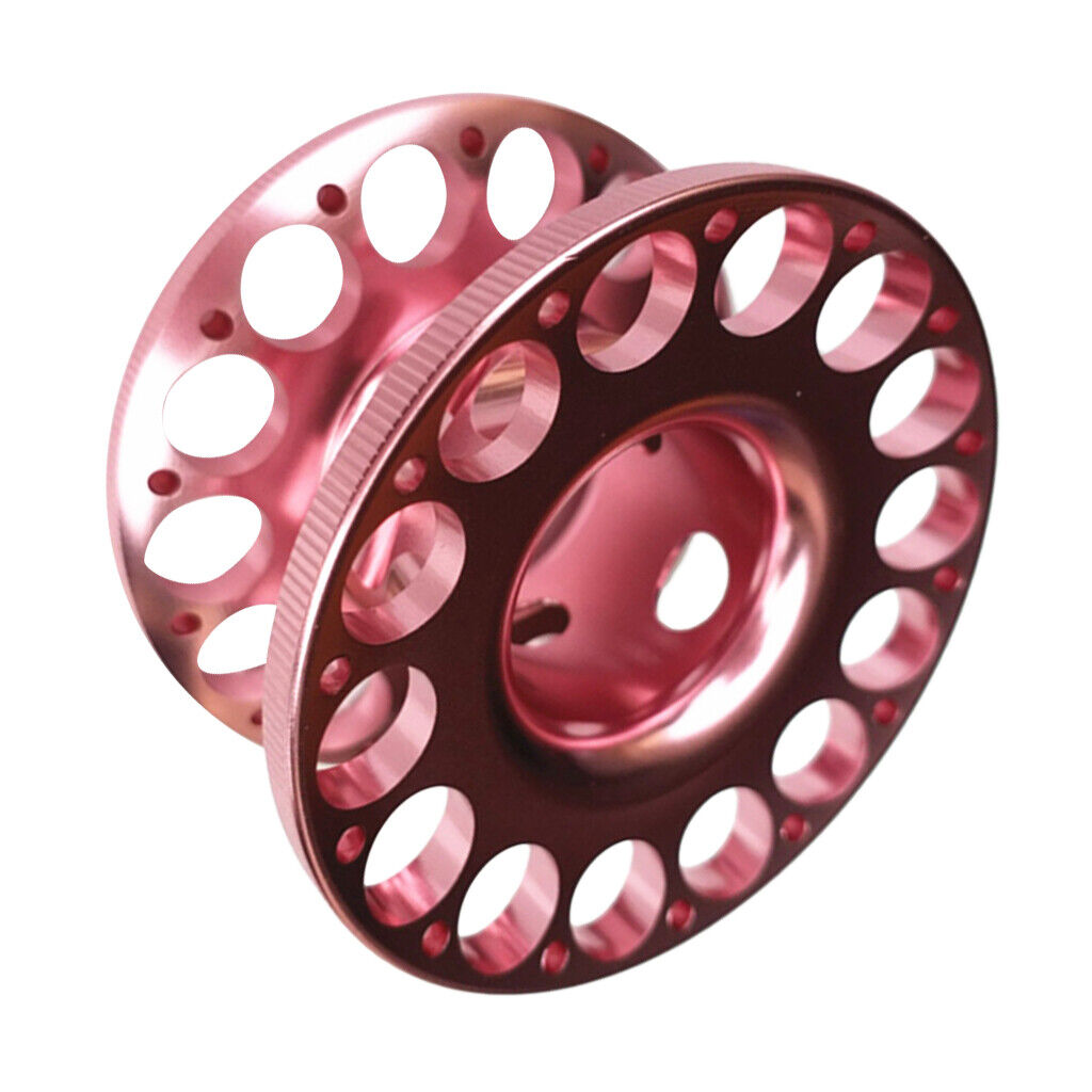 Aluminum  Scuba Diving Snorkeling Compact Finger Spool Dive  Pink