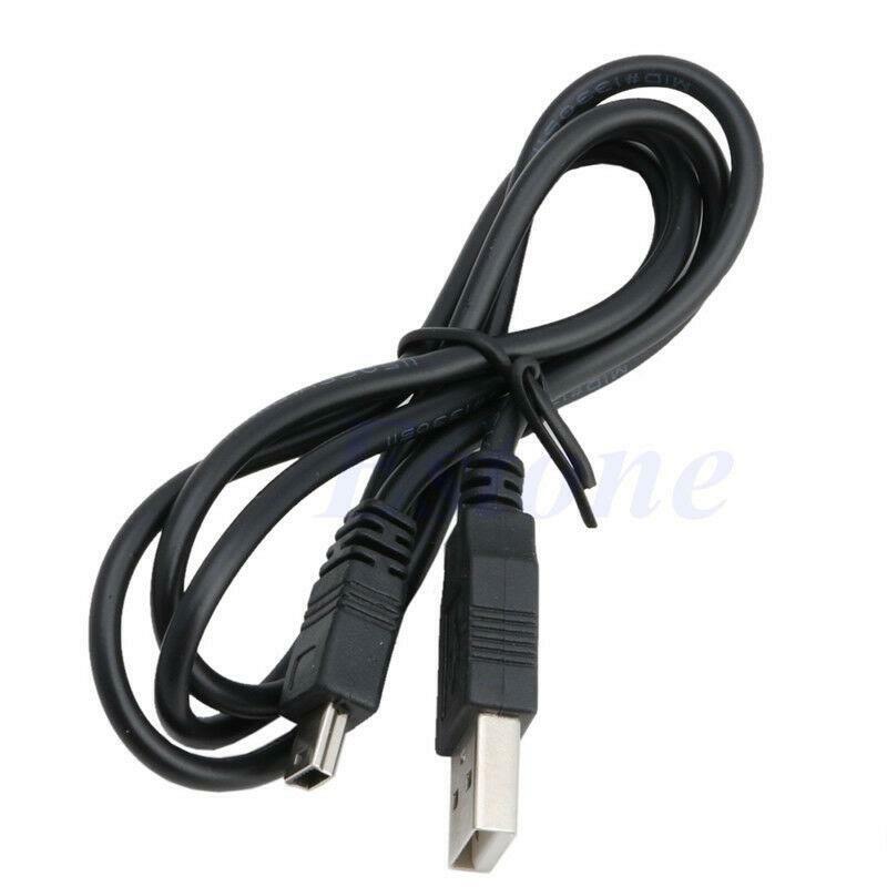 Lot USB 2.0 Male A to Mini 5 Pin B Data Sync Charger Cord Charging Cable Adapter