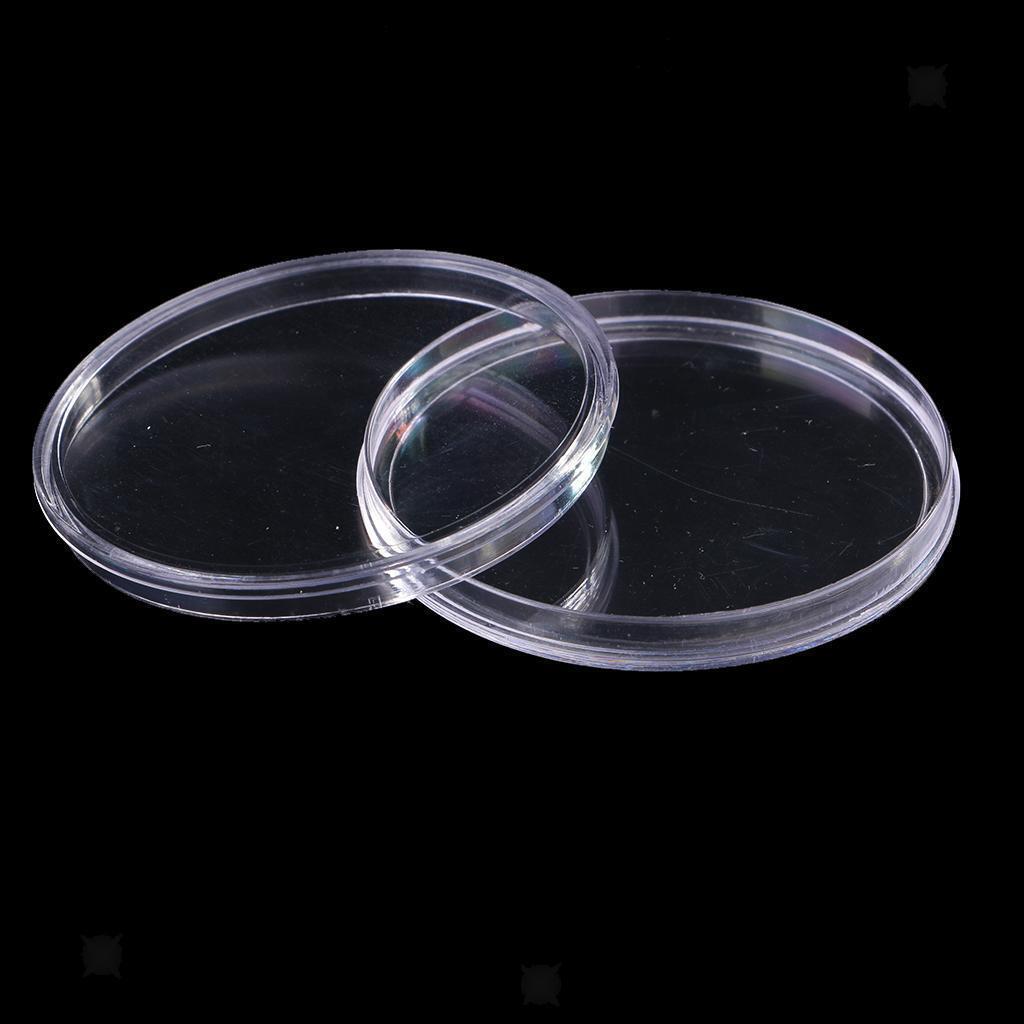 20pcs Plastic  Containers Round  Case  Boxes Holder Multi-sizes