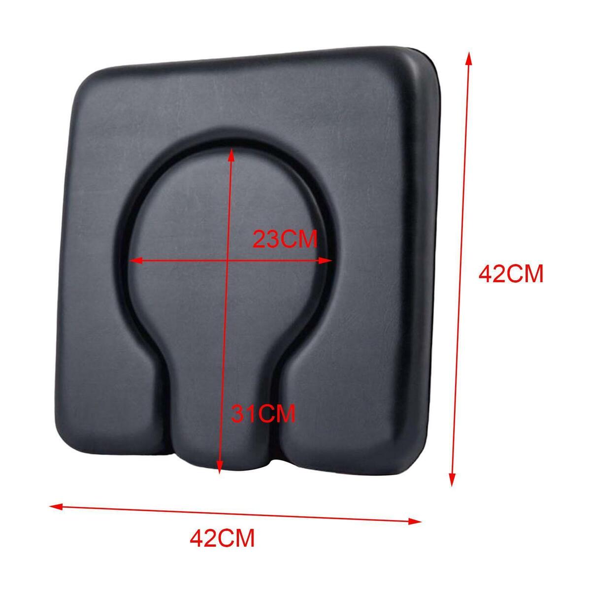 Commode Seat Cushion Removable  Durable for Bedside Commode Disabled