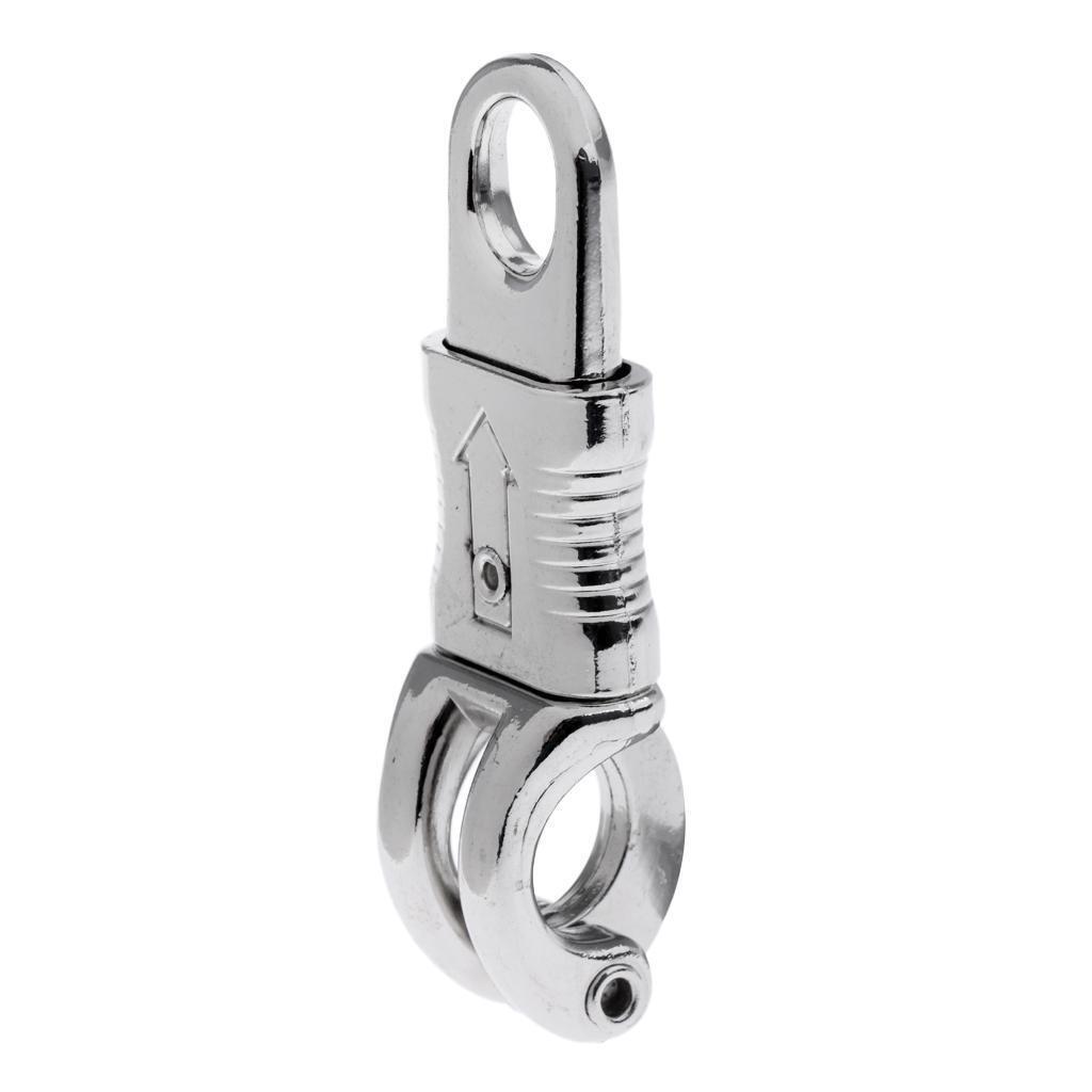 Prettyia Premium 100mm Zinc Alloy Equestrian Panic Hook/ Quick Release Clip