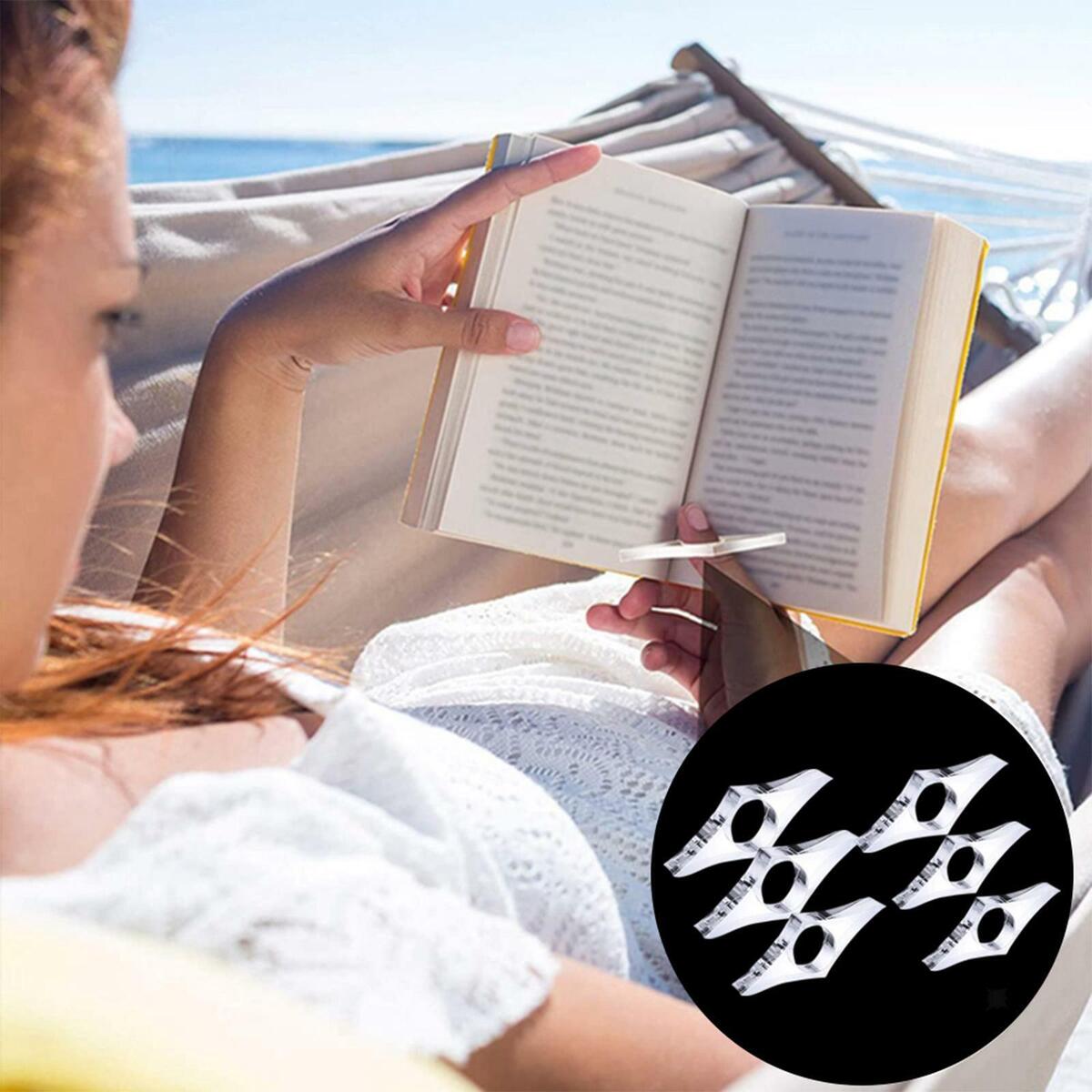 6x Thumb   Holder Bookmark  Reading Accessories for Gifts