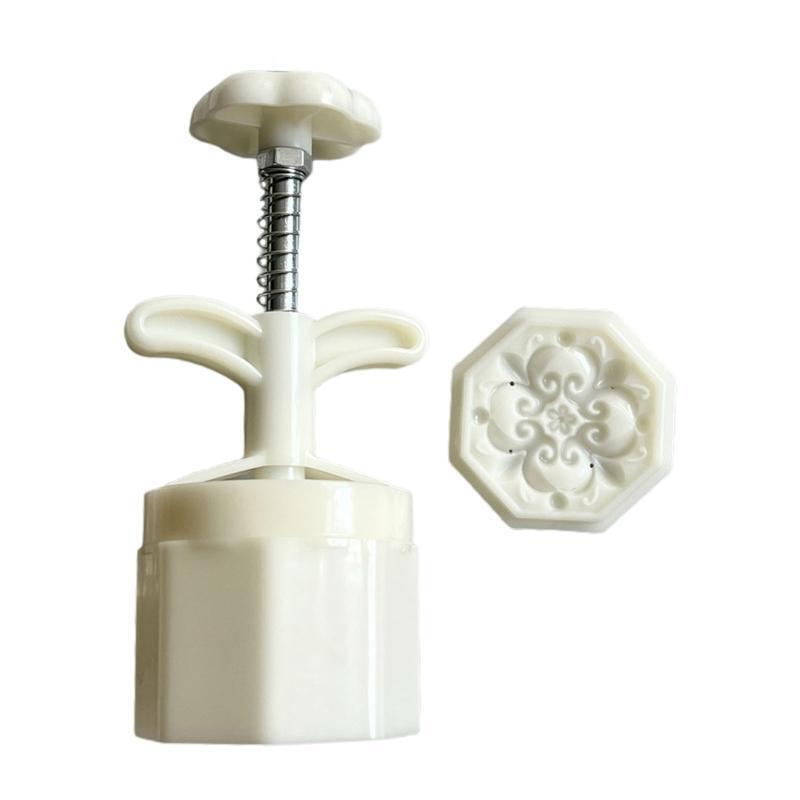Mooncake Moulds Window Grilles Shaped DIY Mooncake Stamp for Mid-Autumn Festival