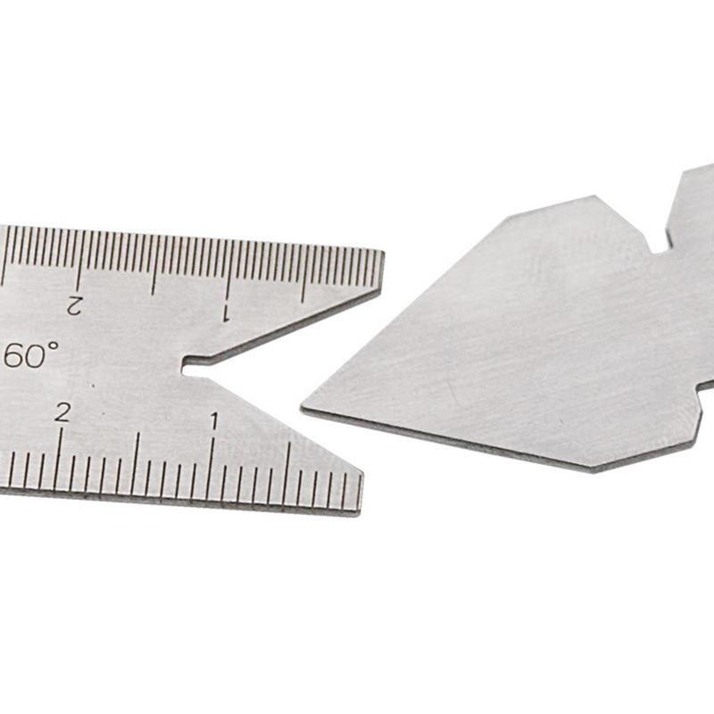 55/60 Degree Inch Metric Screw Thread Pitch Gauge Center Gauge Measuring Lathe