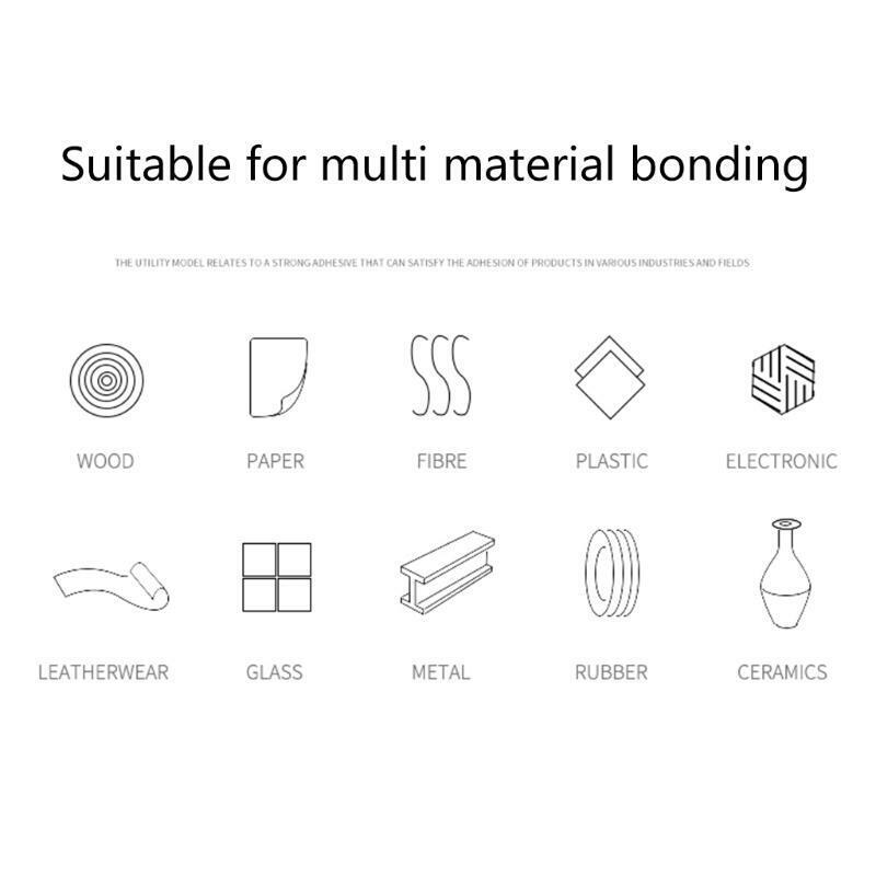 T7000 25ml Black Super Adhesives Glue Metal Screen Frame Universal Glue Bonding