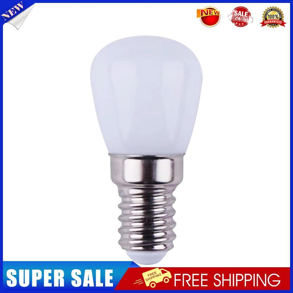 E14 Light Bulb 3W 220V Colorful LED Decorative Light Fridge Lamp (White)