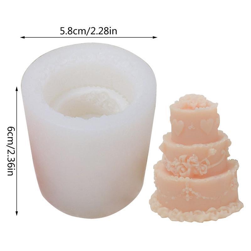 Biscuit Mould Three-Layer-Cake Shape Cake Mold DIY Household Baking Supplies