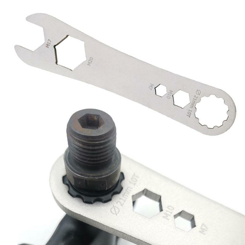 Bike BB Ring Spanner Tool Pedal Repair Wrench  Lock Pedal Disassembly Wrench