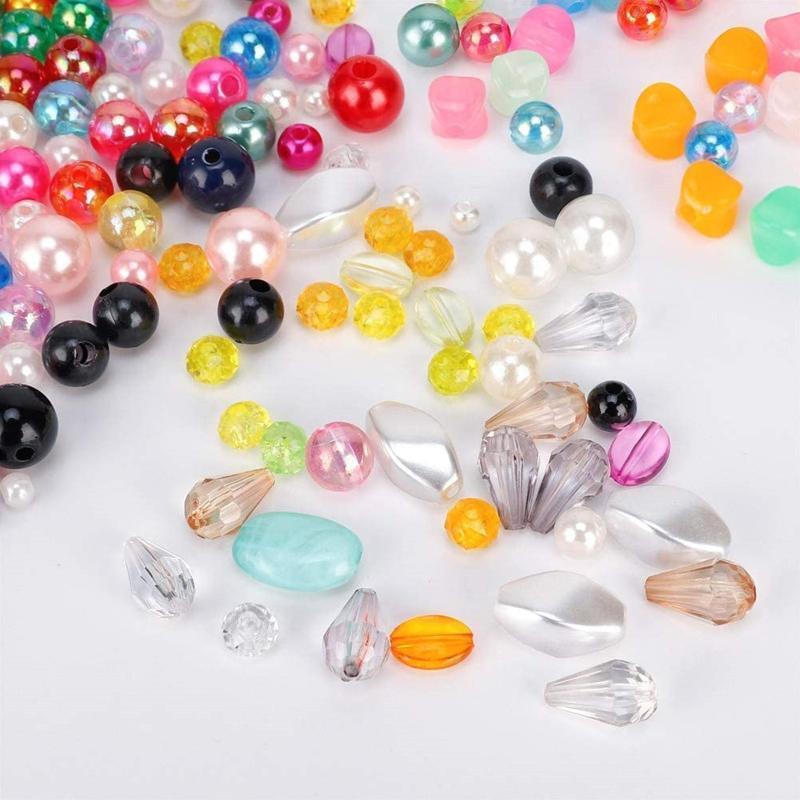 2062Pcs Jewelry Making Supplies Kit with Assorted Beads Charms Findings Pliers