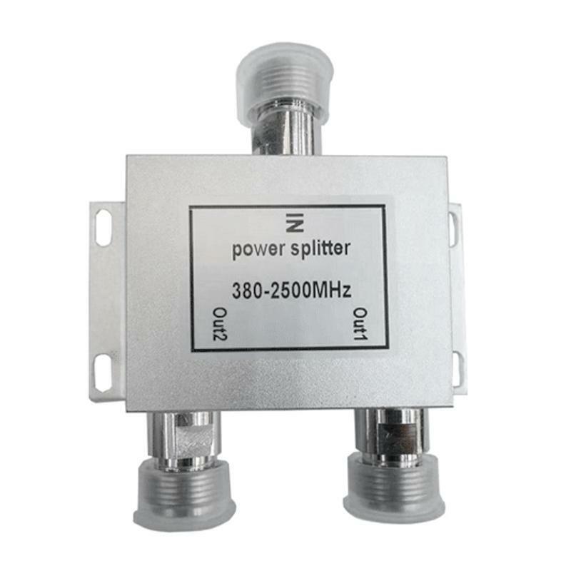 RF Radio Frequency Power Splitter Combiner 1 to 2 Way 380-2500MHz Signal Divider