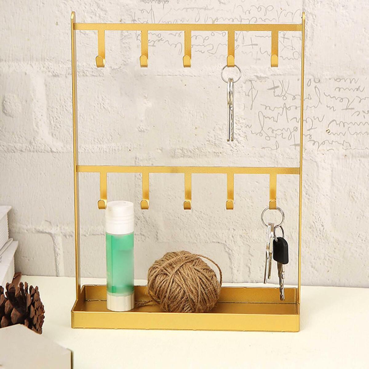 Jewelry Organizer Rack 10 Hooks Necklace Bracelet Holder