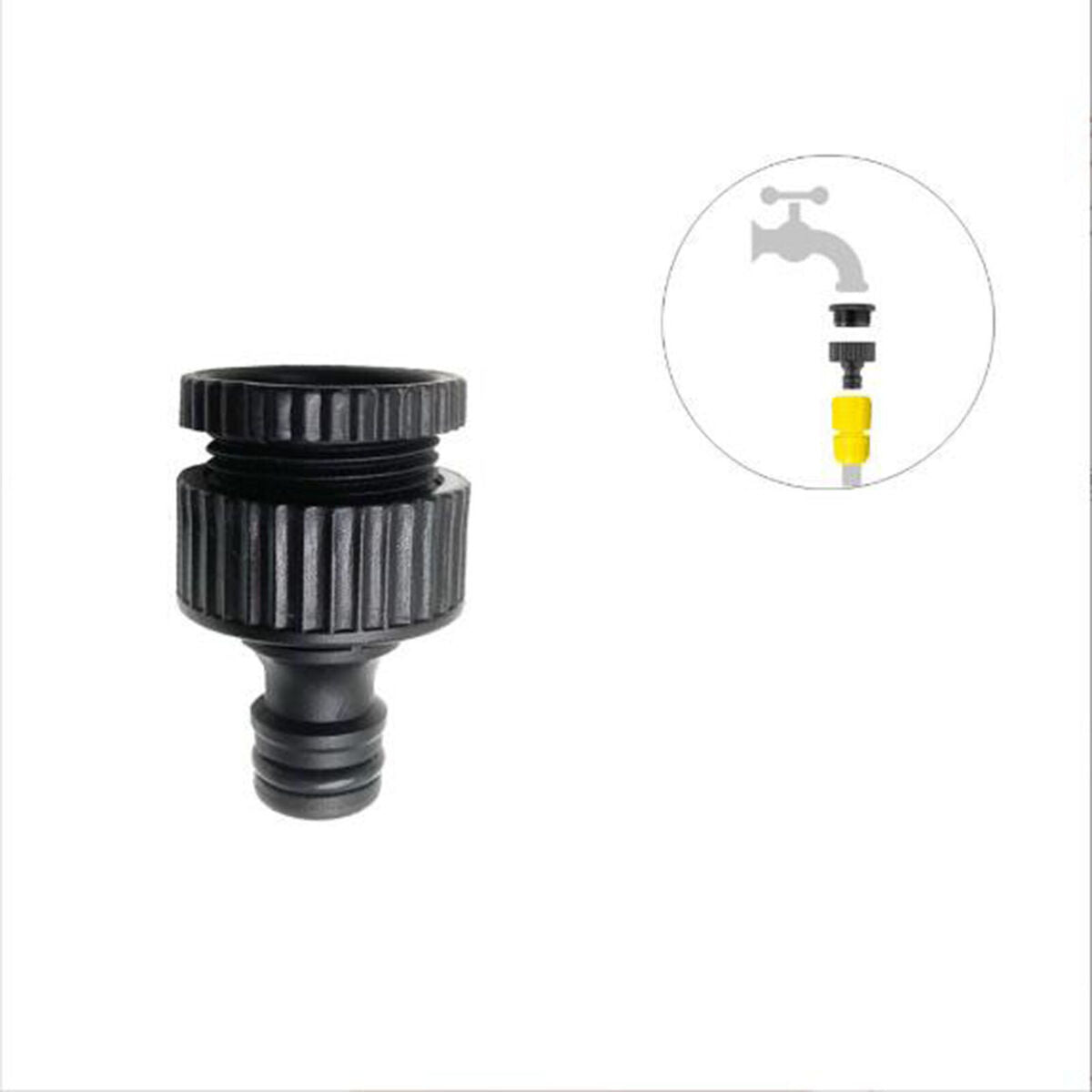 For K2 K3 K4 K5 K7 High Pressure Car Washer Connector Faucet Adapter Parts A2UK