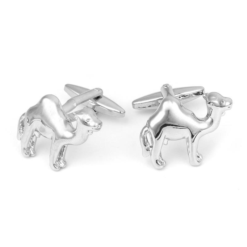 Novelty Animal Camel Cufflinks Mens Shirt Cuff Links Business Wedding Groom Gift