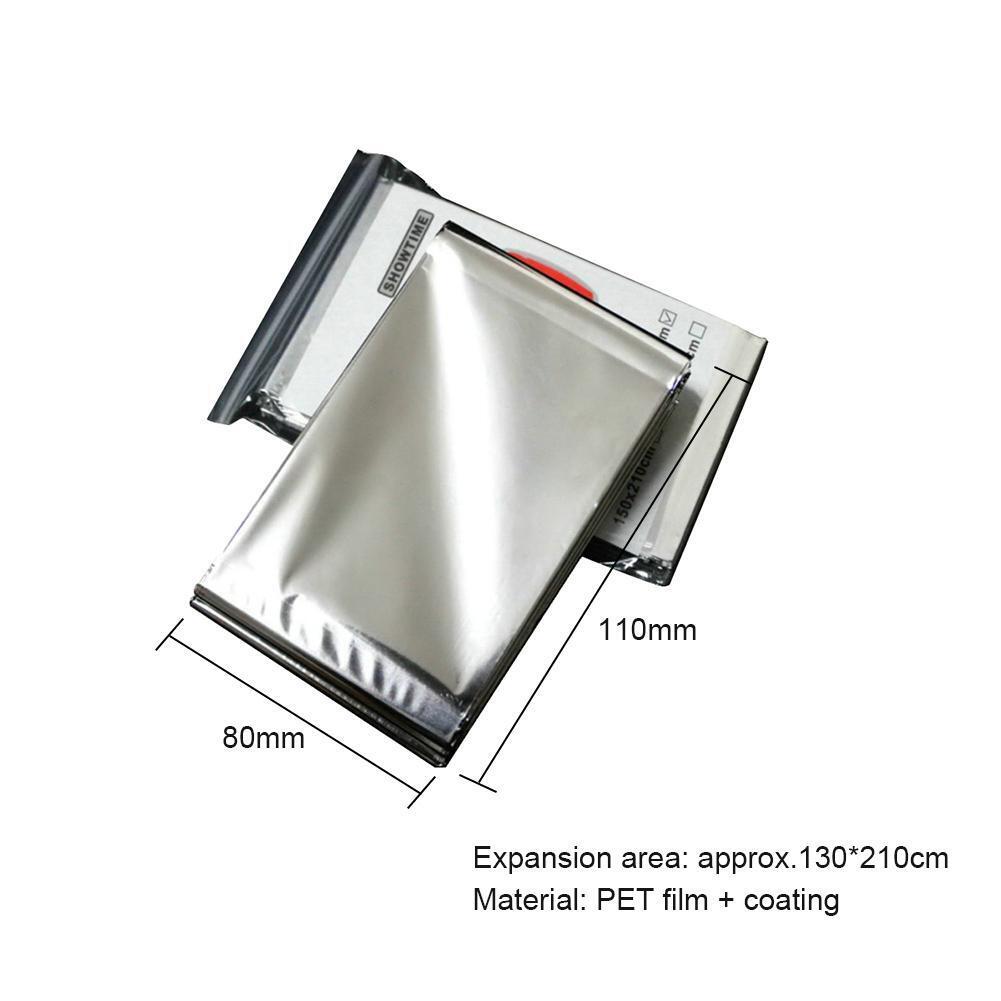 Waterproof Emergency Survival Rescue Blanket Foil Thermal First Aid Curtain