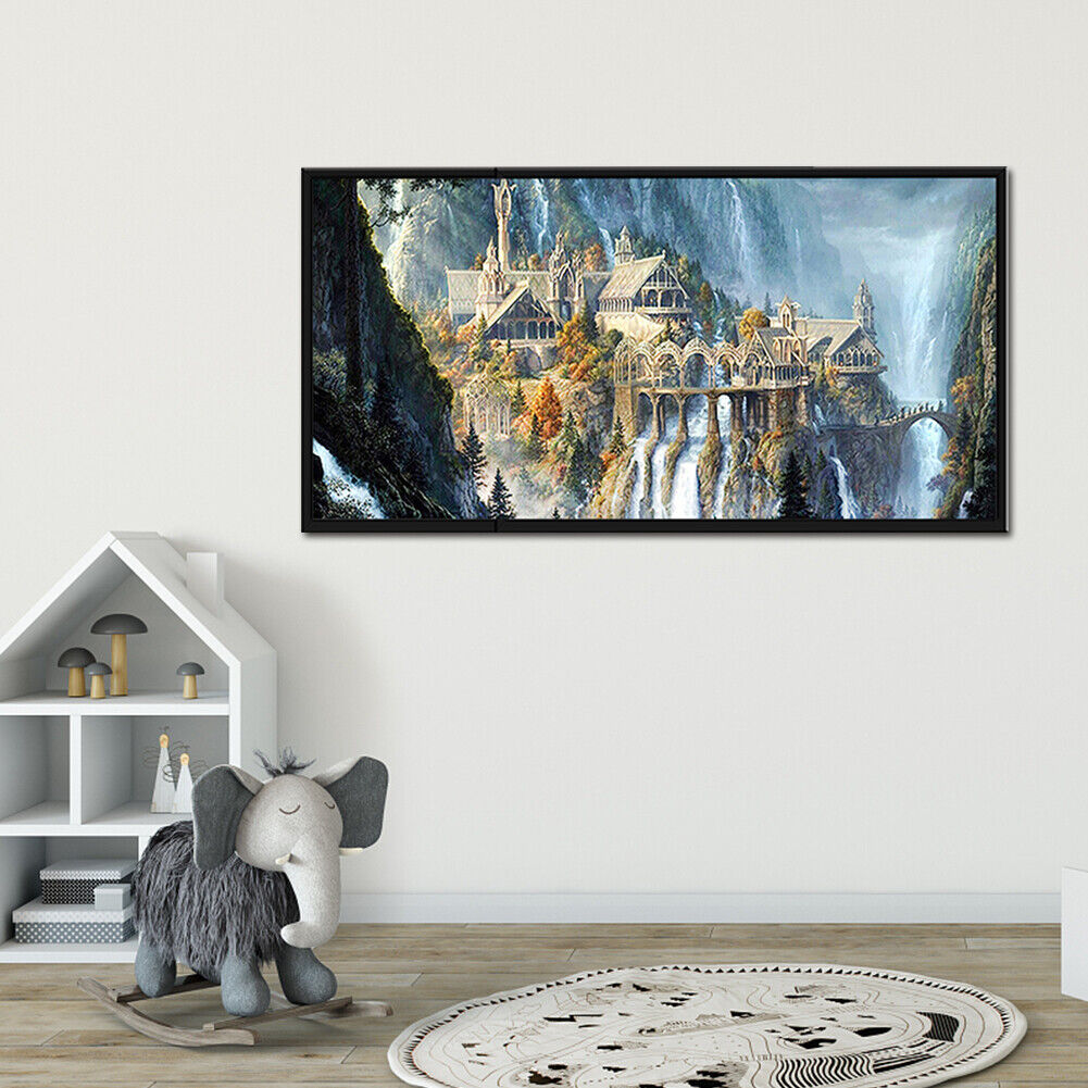 Wonderland Still Life Print Cross Stitch 11CT Full Embroidery Set DIY Decor