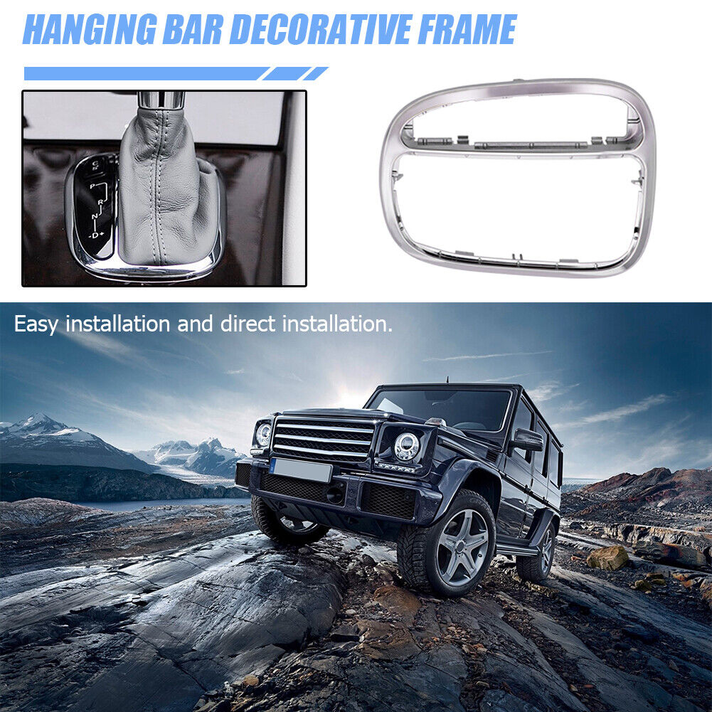 Chromed Center Shifter Trim Cover Bezel for Mercedes Benz W203 Before 2007